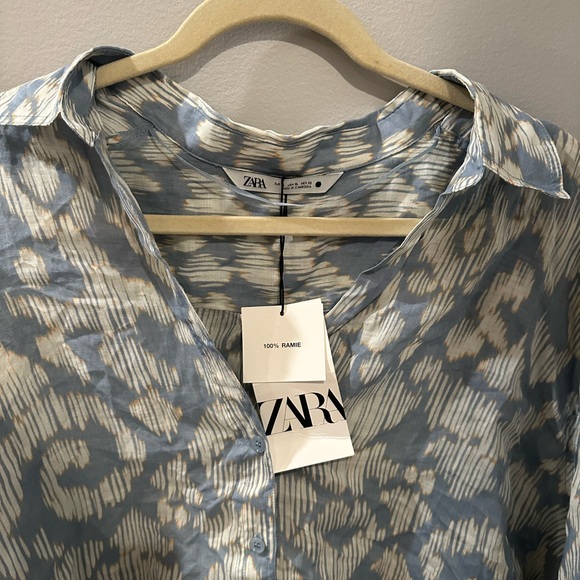 Zara blouse button down 4786/304/426 - Picture 7 of 9
